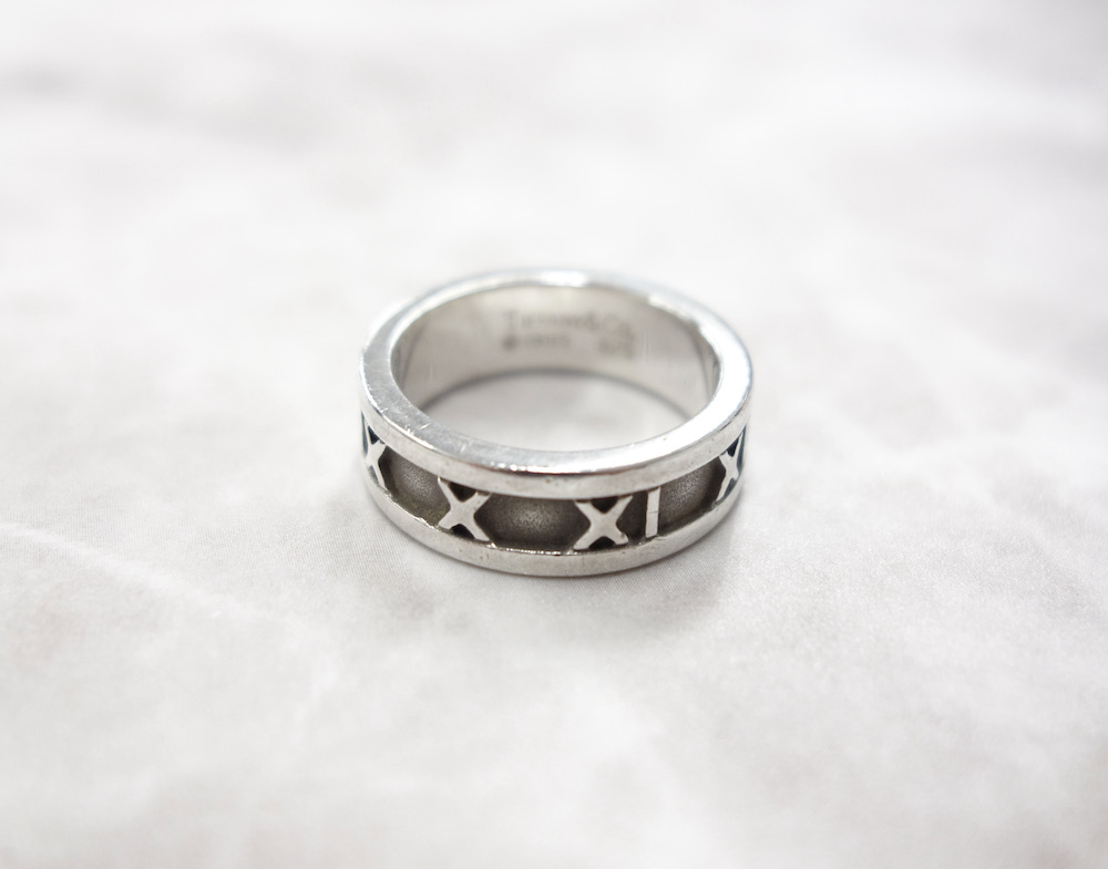Tiffany & Co ティファニー アトラス リング 指輪 silver925 10号 #37 