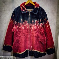 Vintage Fleece Jacket patch work design | Vintage.City 古着屋、古着コーデ情報を発信