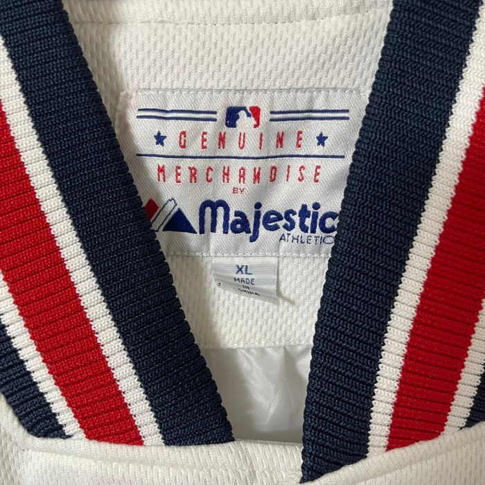 Majestic マジェスティック スタジャン XL 刺繍 バックロゴ MLB | Vintage.City 古着屋、古着コーデ情報を発信