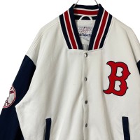 Majestic マジェスティック スタジャン XL 刺繍 バックロゴ MLB | Vintage.City 古着屋、古着コーデ情報を発信