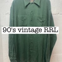 90s vintage RRL 三つ星タグ　黒タグ　オリジナル　長袖シャツ  SS033 | Vintage.City Vintage Shops, Vintage Fashion Trends