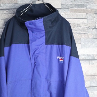 USA Pepsi logo double zip design cotton jacket | Vintage.City 빈티지숍, 빈티지 코디 정보