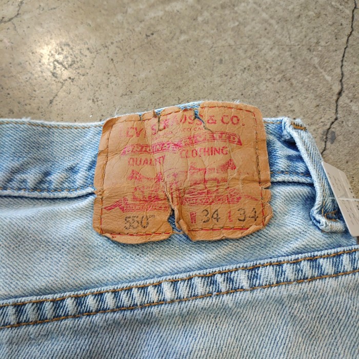 Levi's 550 Relaxed fit denim pants | Vintage.City 古着屋、古着コーデ情報を発信