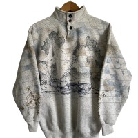80~90's Heavy weight print sweat | Vintage.City 古着屋、古着コーデ情報を発信