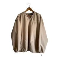 Sand beige training pullover | Vintage.City 古着屋、古着コーデ情報を発信