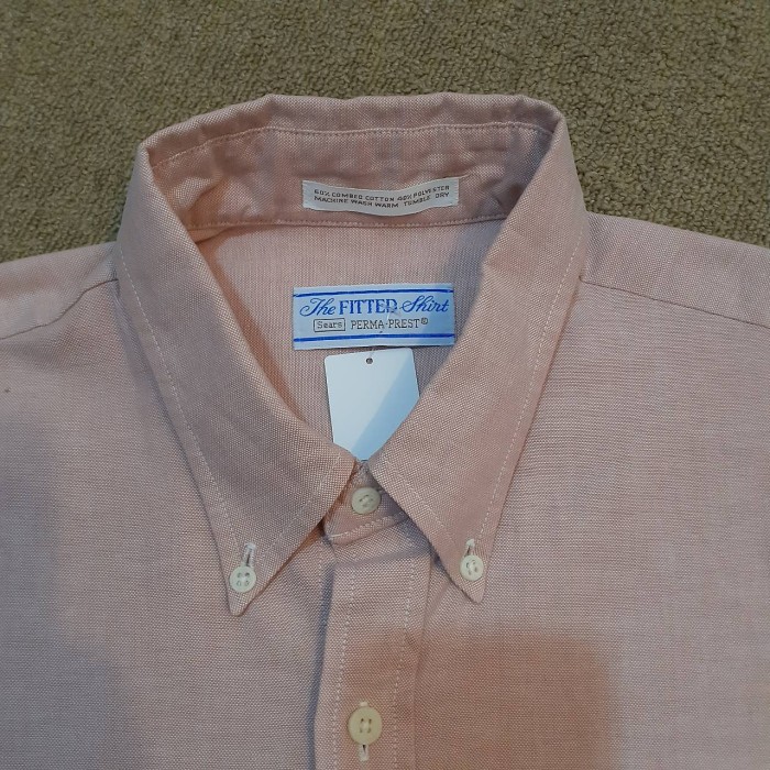 80s SEARS PERMA-PREST BD shirt | Vintage.City 빈티지숍, 빈티지 코디 정보