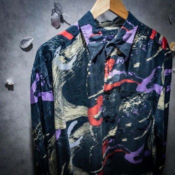 “金魚舞槽” Special Art silk shirt like Goldfish dancing | Vintage.City Vintage Shops, Vintage Fashion Trends