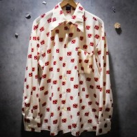 “退廃幾何” 70s nylon shirts on special graphic like  abstracted  HEARTCROWN | Vintage.City 古着屋、古着コーデ情報を発信