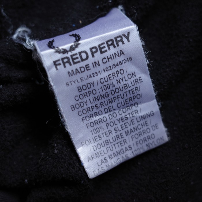 US 古着 フレッド ペリー FRED PERRY ナイロンジャケット M マウンテン パーカー | Vintage.City 古着屋、古着コーデ情報を発信
