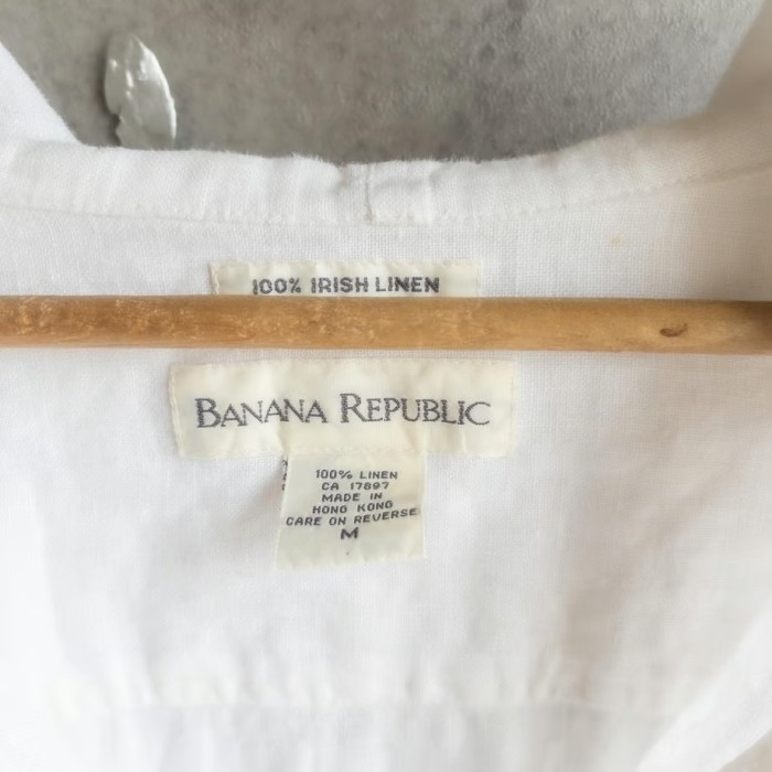 “愛蘭麻纏” Around 00s Old Banana Republic Irish linen hooded pullover | Vintage.City 古着屋、古着コーデ情報を発信