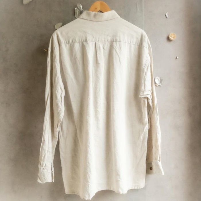 “墺古民装” Beautiful embroidery tyrolean shirt | Vintage.City 古着屋、古着コーデ情報を発信