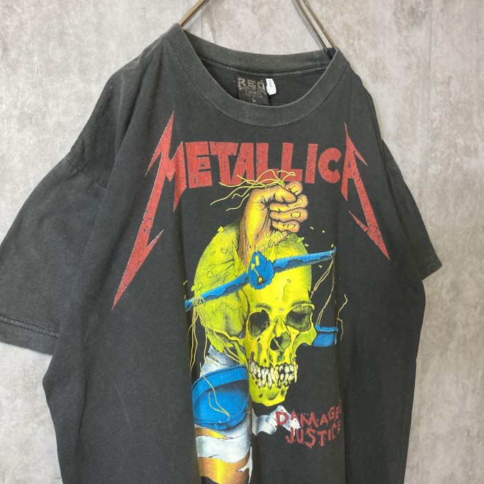RED ROCK OF T-SHIRT METALLICA usa製　print T-shirt size L 配送A メタリカ　バンドTシャツ　両面ビッグプリント　奇抜　スカル | Vintage.City Vintage Shops, Vintage Fashion Trends