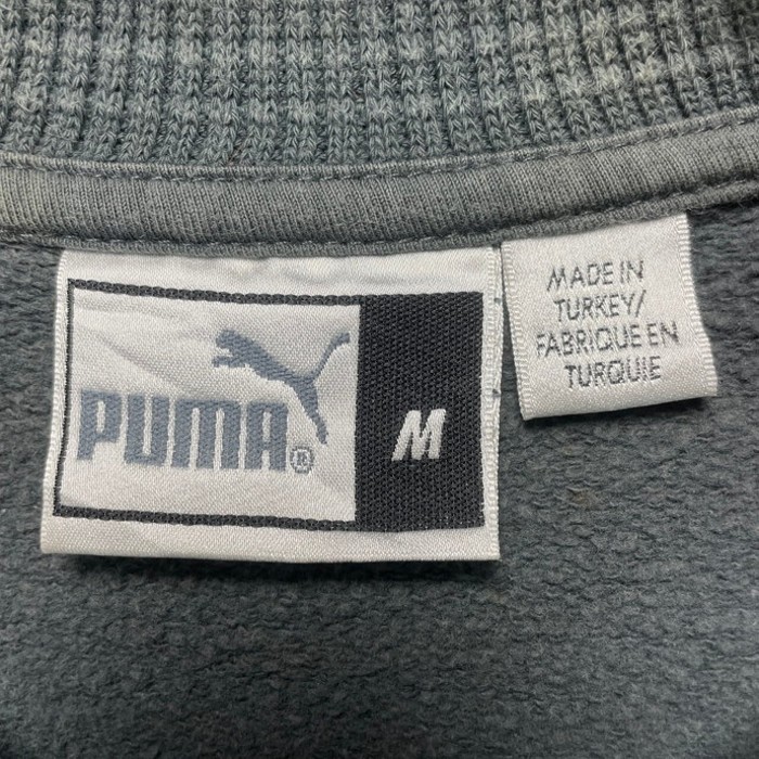 90年代 PUMA プーマ スウェットシャツ  フロントロゴ 刺繍 メンズM相当 | Vintage.City 古着屋、古着コーデ情報を発信