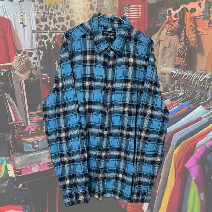 オーバーサイズ　シャツ　アメリカンイーグル | Vintage.City 古着屋、古着コーデ情報を発信