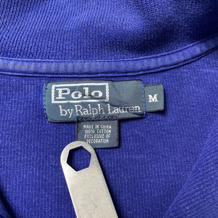 Polo by Ralph Lauren ポロバイラルフローレン リブスウェット ハーフジップ メンズM | Vintage.City 古着屋、古着コーデ情報を発信