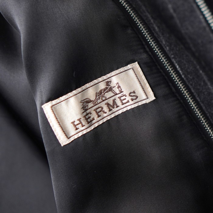 HERMES / エルメス ボンバージャケット / ブルゾン Mサイズ相当 | Vintage.City 古着屋、古着コーデ情報を発信