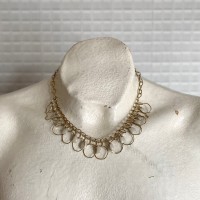 Used retro drop beads design chain necklace レトロ ヴィンテージ アクセサリー ドロップ ビーズ デザイン チェーン ネックレス | Vintage.City 古着屋、古着コーデ情報を発信