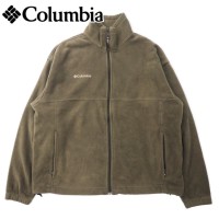 Columbia フルジップ フリースジャケット XL ブラウン ポリエステル ワンポイントロゴ刺繍 ビッグサイズ XM6861 | Vintage.City 古着屋、古着コーデ情報を発信
