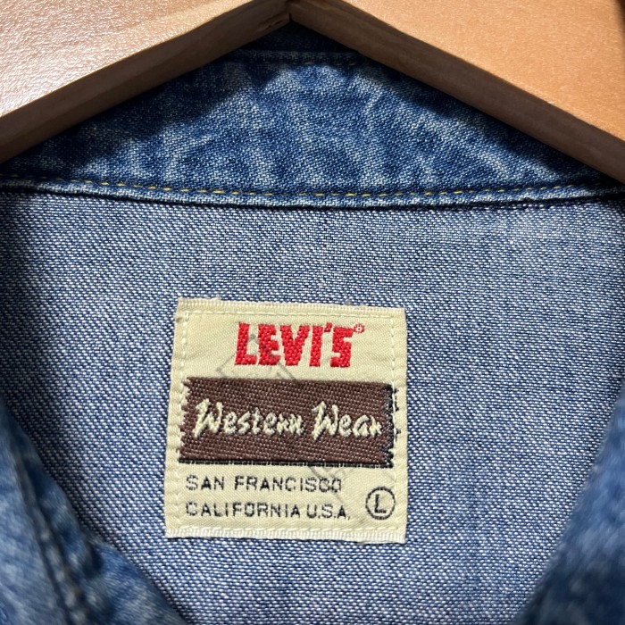 90s Levi's/デニム/ウエスタンシャツ/Western Wear | Vintage.City Vintage Shops, Vintage Fashion Trends