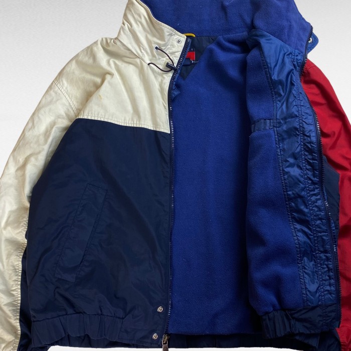 【90's】 トミーヒルフィガー XL セーリングジャケット マルチカラー フード付き | Vintage.City 古着屋、古着コーデ情報を発信