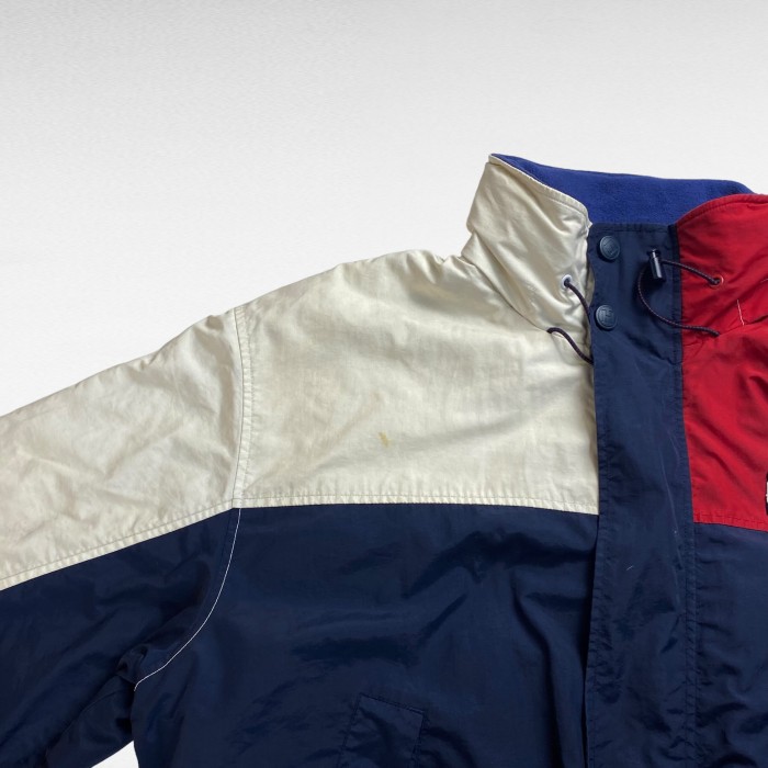 【90's】 トミーヒルフィガー XL セーリングジャケット マルチカラー フード付き | Vintage.City 古着屋、古着コーデ情報を発信