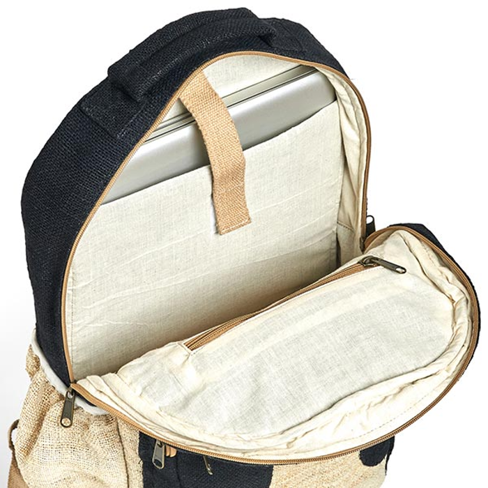 Vik backpack - Black Sand | Vintage.City 古着屋、古着コーデ情報を発信