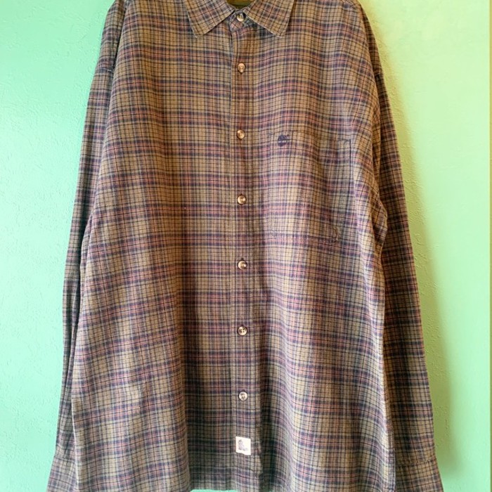 00s Timberland コットン チェックシャツ | Vintage.City 古着屋、古着コーデ情報を発信