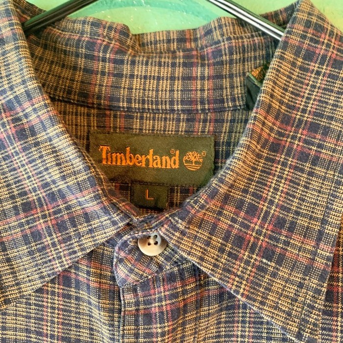 00s Timberland コットン チェックシャツ | Vintage.City 古着屋、古着コーデ情報を発信