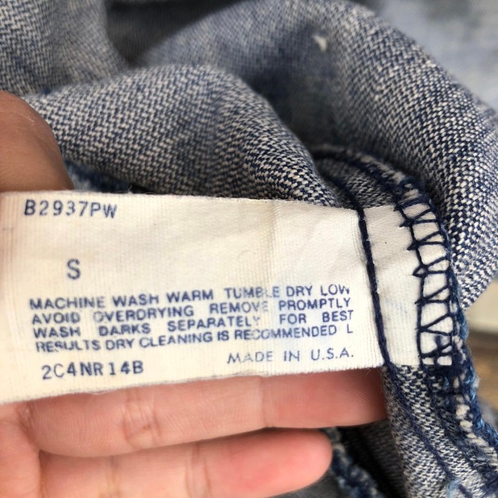 USA製 80s Wrangler  ラングラー デニムジャケット メンズ Gジャン ジージャン ヴィンテージ ノーカラー ボーイズ ウエスタン S | Vintage.City 古着屋、古着コーデ情報を発信