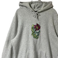 90～00s OLD STUSSY/Dragon print Hoodie/China製/紺タグ/XL/龍