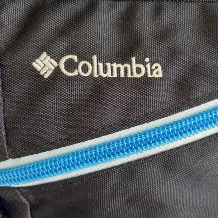 Columbia コロンビア ロールトップ バックパック ブラック 黒 水色 | Vintage.City 古着屋、古着コーデ情報を発信