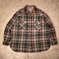 90's PENDELTON(ペンドルトン) ウエスタンチェックシャツ/ ブラウン / ２X / USED | Vintage.City 古着屋、古着コーデ情報を発信