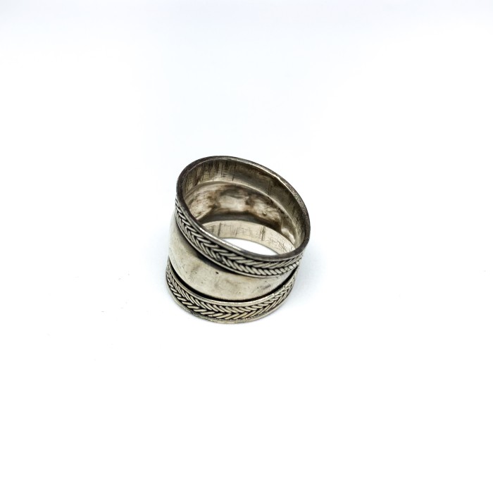 Vintage silver 925 handmade wide design ring | Vintage.City 빈티지숍, 빈티지 코디 정보