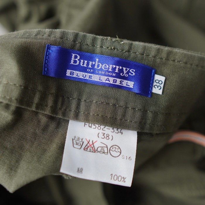 BURBERRY BLUE LABEL / バーバリーブルーレーベル ミリタリーパンツ Mサイズ相当 | Vintage.City 古着屋、古着コーデ情報を発信