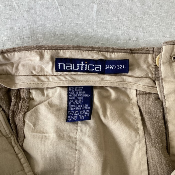 90’s nautica/ノーティカ コーデュロイパンツ ワイドパンツ 古着 fcp-276 | Vintage.City 古着屋、古着コーデ情報を発信