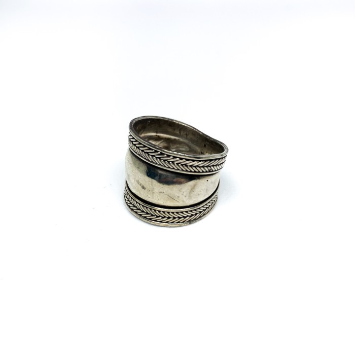 Vintage silver 925 handmade wide design ring | Vintage.City 빈티지숍, 빈티지 코디 정보