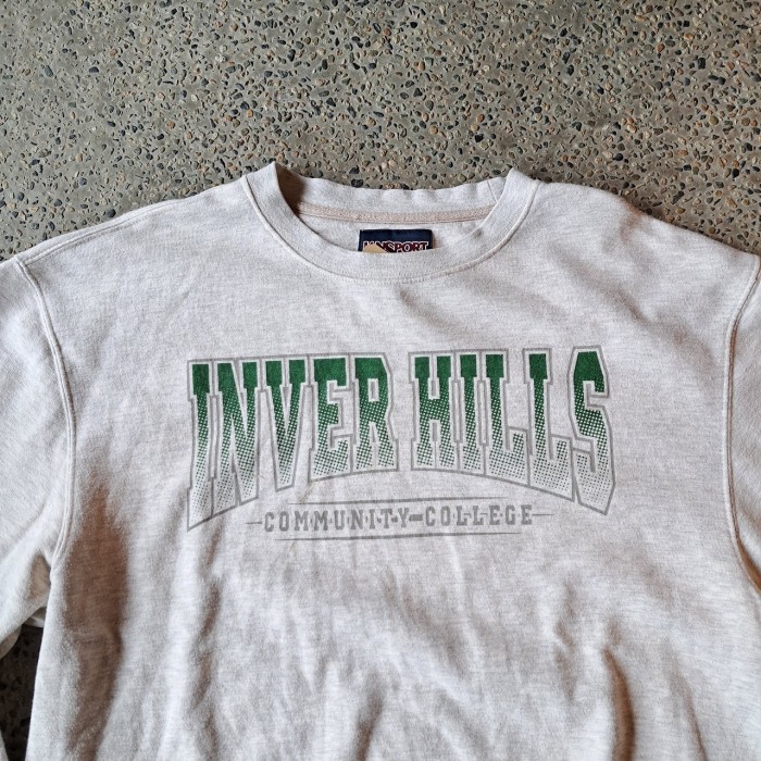 INVER HILLS カレッジプリントスウェット used [302070] | Vintage.City 古着屋、古着コーデ情報を発信