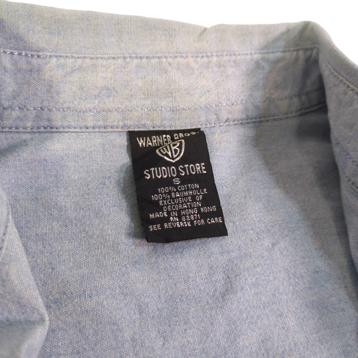 [099]90s ワーナー・ブラザース ルーニーテューンズ コットンシャツ S | Vintage.City Vintage Shops, Vintage Fashion Trends