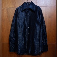 70s ブラック レースシャツ | Vintage.City 빈티지숍, 빈티지 코디 정보