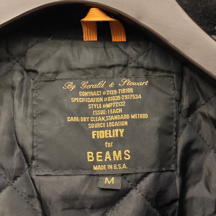 MADE IN USA製 FIDELITY for BEAMS ウールPコート ブラック Mサイズ | Vintage.City 빈티지숍, 빈티지 코디 정보