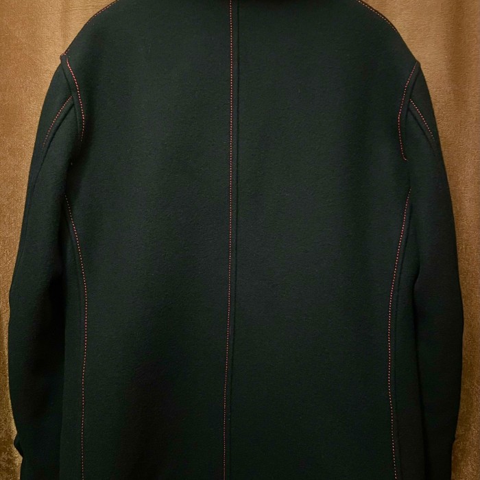 MADE IN JAPAN製 PHENOMENON 2012年AWモデル ウールPコート ネイビー×レッド L/40サイズ | Vintage.City 古着屋、古着コーデ情報を発信