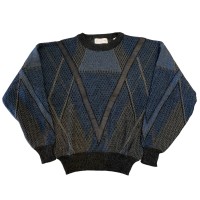 BRANDINI wool acrylic design knit | Vintage.City 古着屋、古着コーデ情報を発信