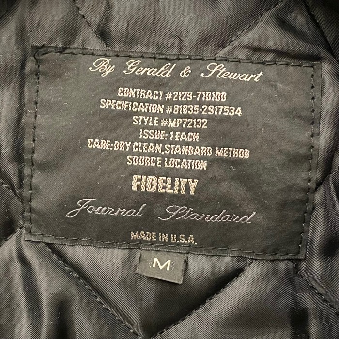 MADE IN USA製 FIDELITY × Journal Standard ウールPコート ブラック Mサイズ | Vintage.City 古着屋、古着コーデ情報を発信