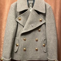 MADE IN JAPAN製 PHENOMENON 2009年モデル 中綿入りウールPコート グレー Lサイズ | Vintage.City 古着屋、古着コーデ情報を発信