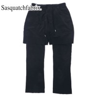 Sasquatch Fabrix フェイクスエードレザー レイヤードパンツ M ブラック ポリエステル 16AW-PA-007 日本製 | Vintage.City 古着屋、古着コーデ情報を発信