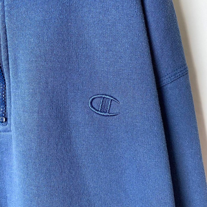 Champion ハーフジップ スウェット ポケット付き 2XL S2502 | Vintage.City 古着屋、古着コーデ情報を発信