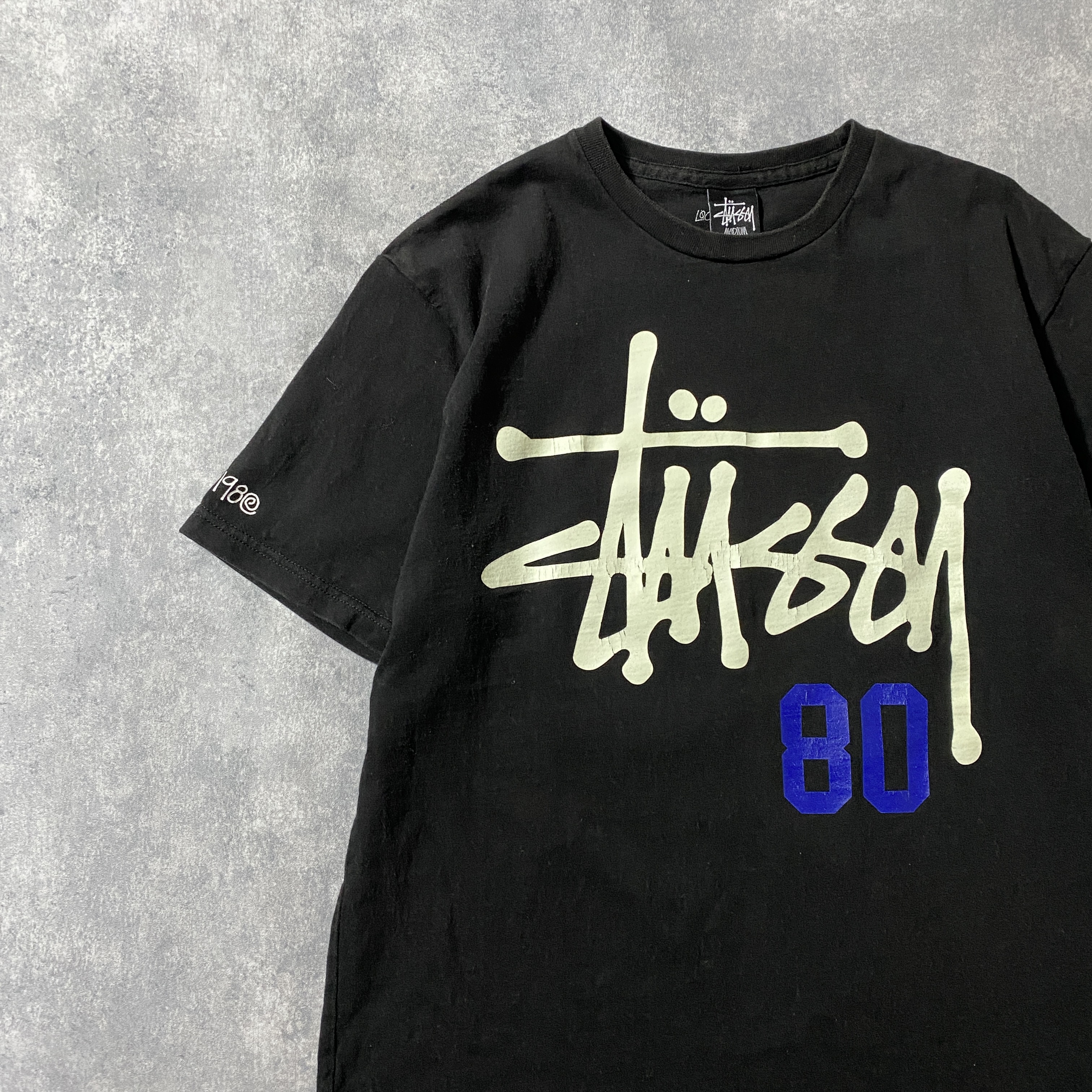 stussy ステューシー ショーンフォト×ナンバリング 両面プリント