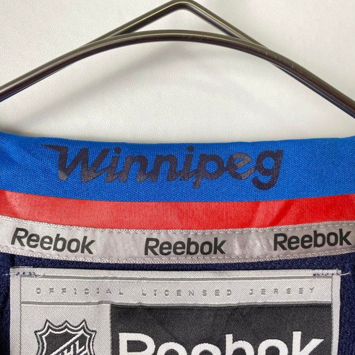 Reebok NHL ウィニペグジェッツ ホッケーシャツ ゲームシャツ 長袖 L | Vintage.City 빈티지숍, 빈티지 코디 정보