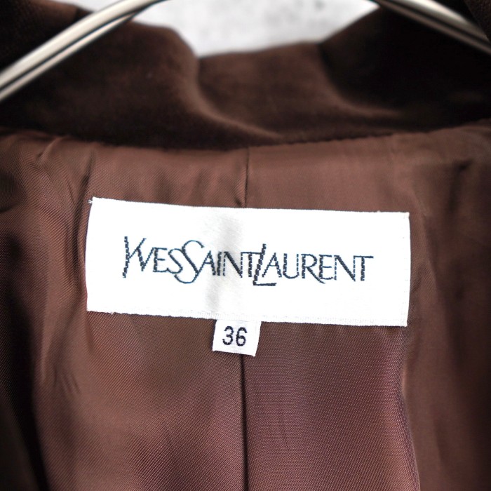 Yves Saint Laurent / イヴ・サンローラン ロングコート / スプリングコート Mサイズ相当 | Vintage.City 古着屋、古着コーデ情報を発信