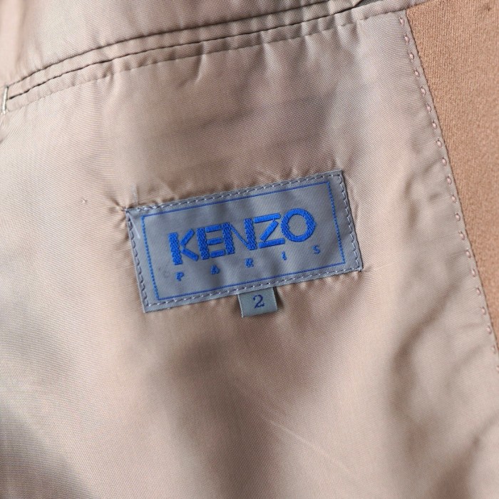 KENZO HOMME / ケンゾーオム テーラードジャケット 2000年代製 / ダブルブレスト / 総裏地 / ノーベント / 日本製 XLサイズ相当 | Vintage.City 古着屋、古着コーデ情報を発信